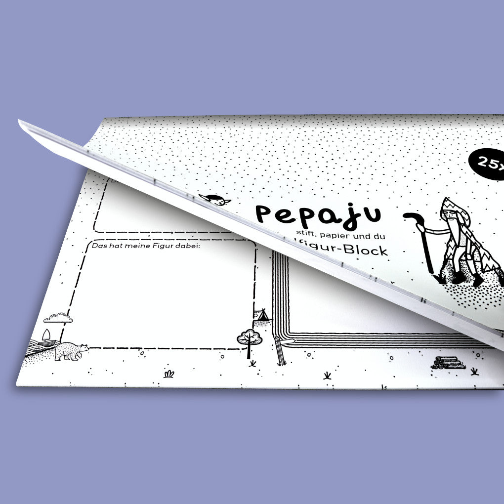 pepaju Block Spielfiguren
